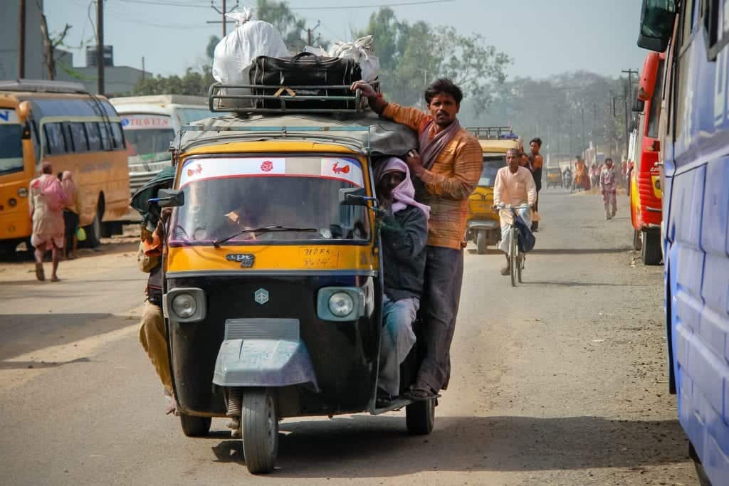 alternative modes of transportation auto-rickshaw