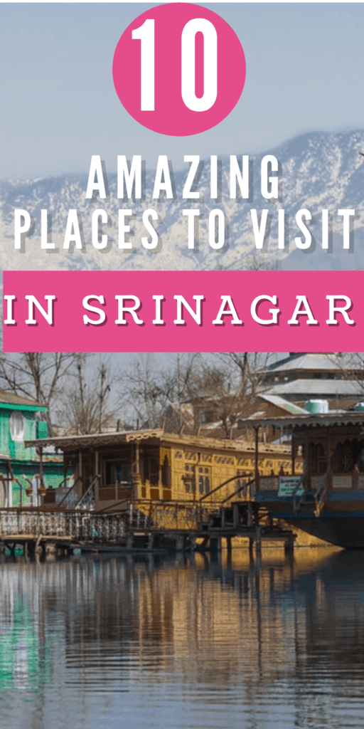 amazing places to visit in srinagar