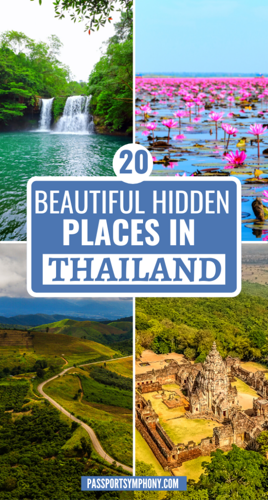 20 BEAUTIFUL HIDDEN PLACES IN THAILAND