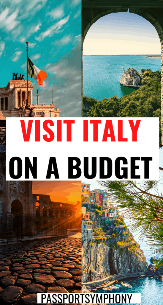 Visit Italy on a budget