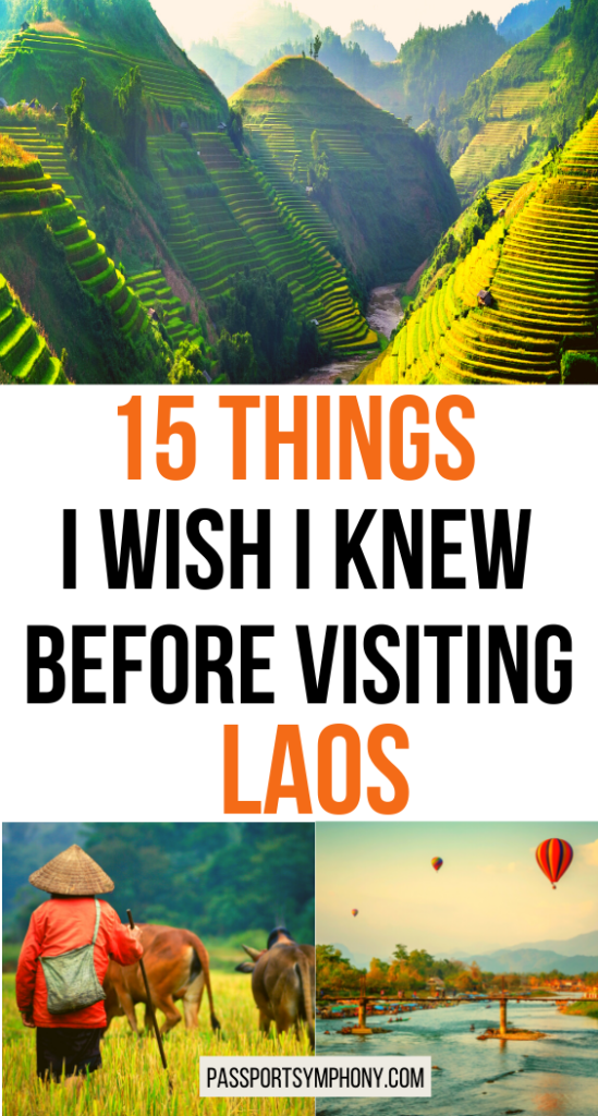 15 things I wish I knew before VISITING LAOS