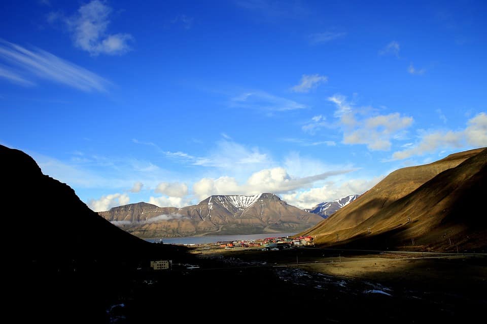 Longyearbyen most isolated cities
