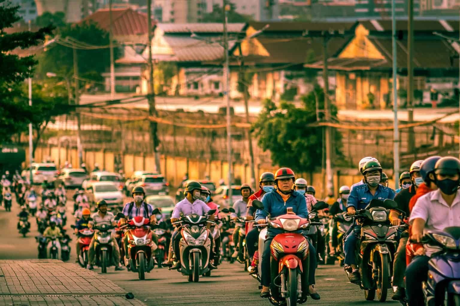 vietnam motorbike