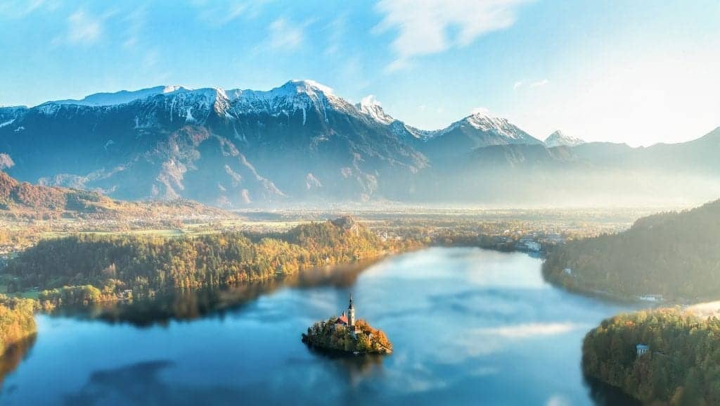 mountain lake Slovenia