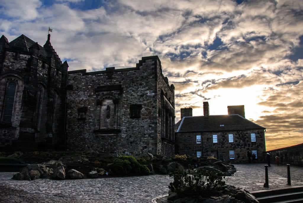 Edinburgh castle haunted places in Europe