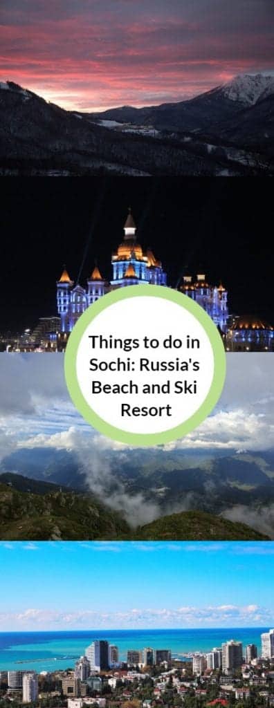 things to do in Sochi