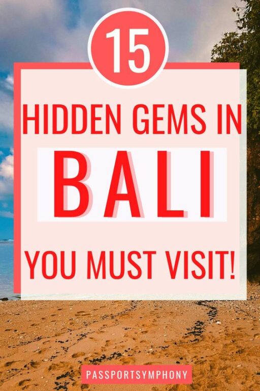 18 Hidden Gems In Bali Off The Beaten Track You Must Visit