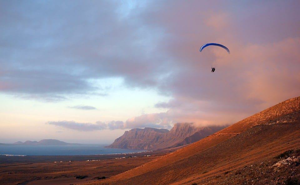 Paragliding Tenerife visiting the canary islands