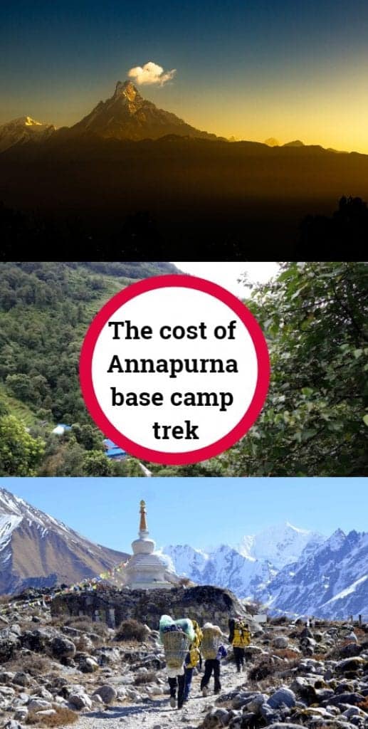 cost of Annapurna base camp trek