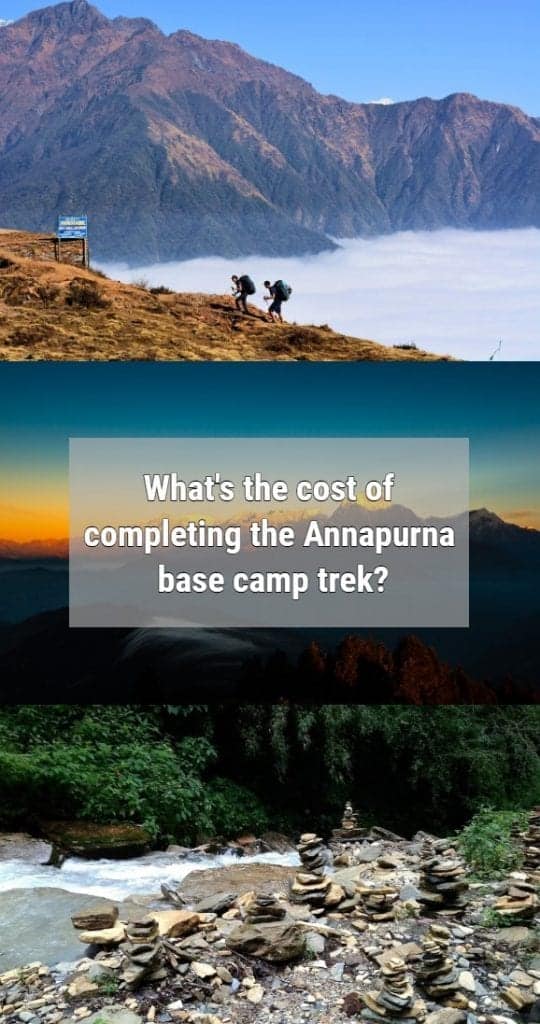 cost of Annapurna base camp trek