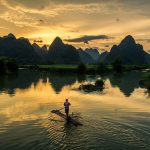 Vietnam sunset