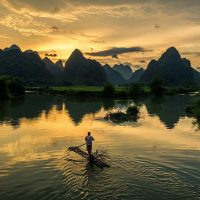 Vietnam sunset