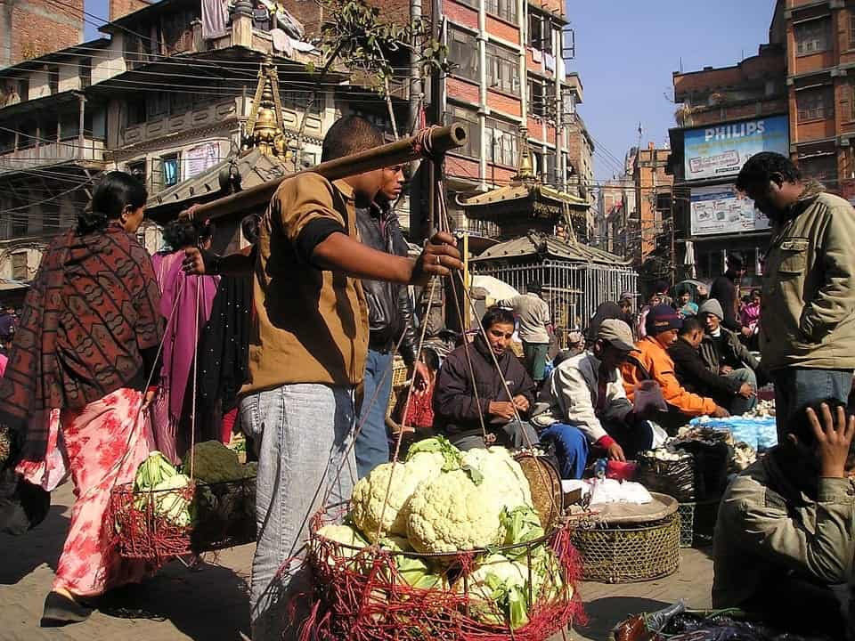 street market india