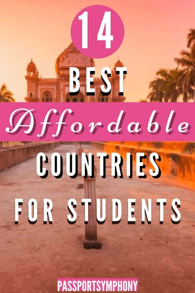 cheap study abroad countries