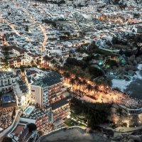Nerja at night