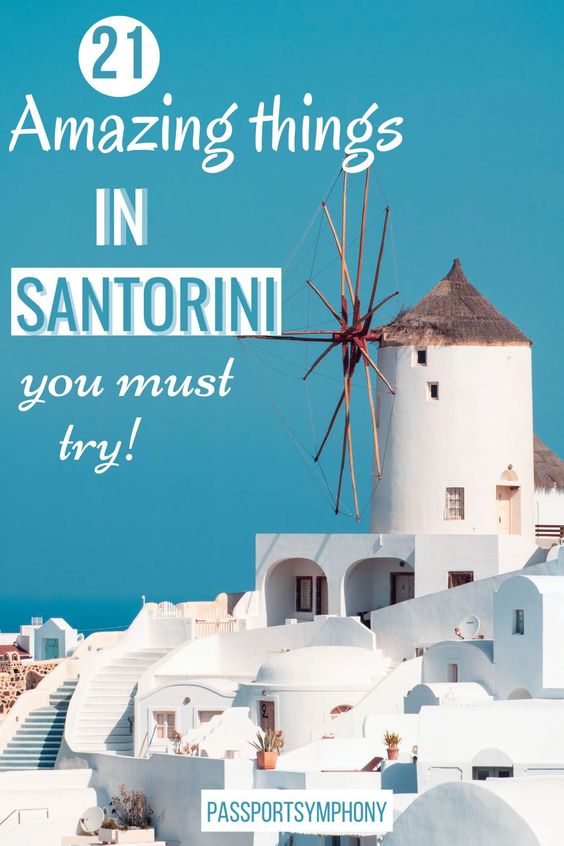 unique things to do in santorini