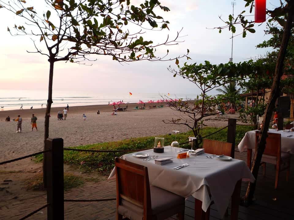 bali beach restaurant