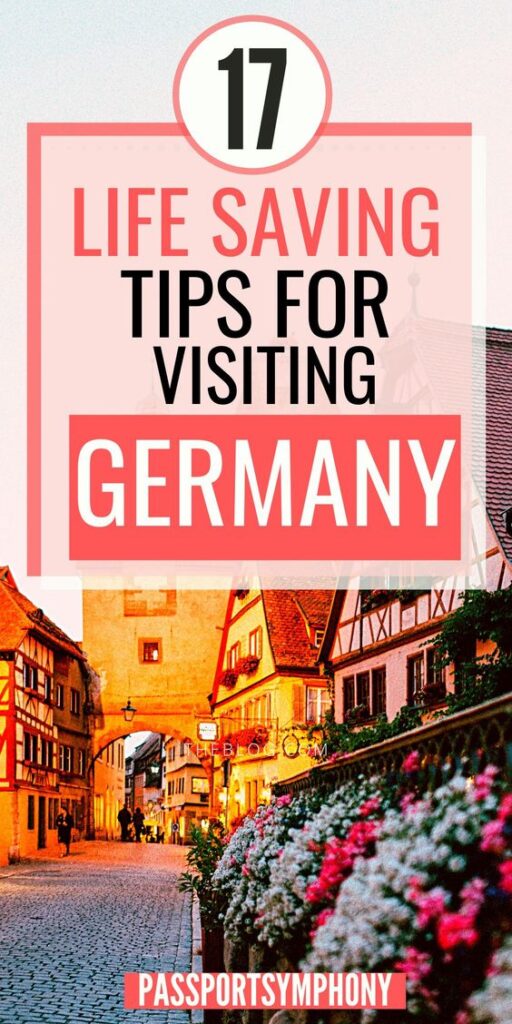 visiting germany tips