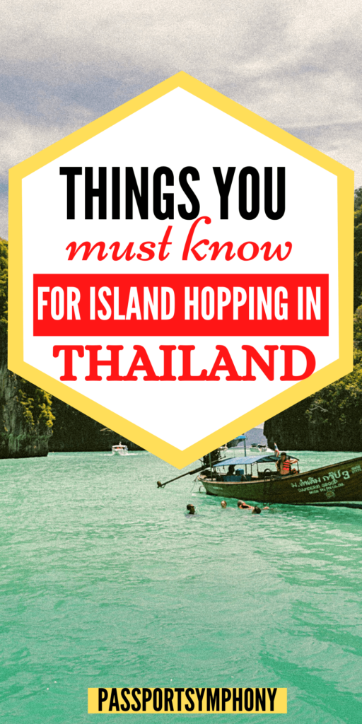 island hopping in thailand