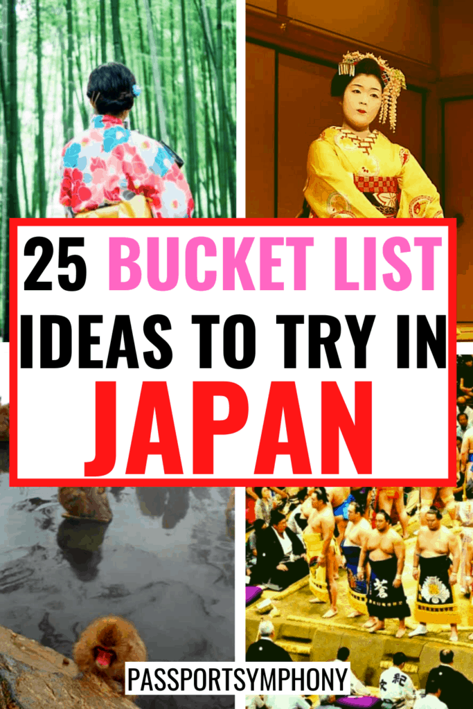 bucketlist japan only in japan