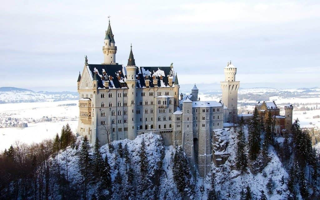 Schloss Neuschwanstein best winter destinations in europe