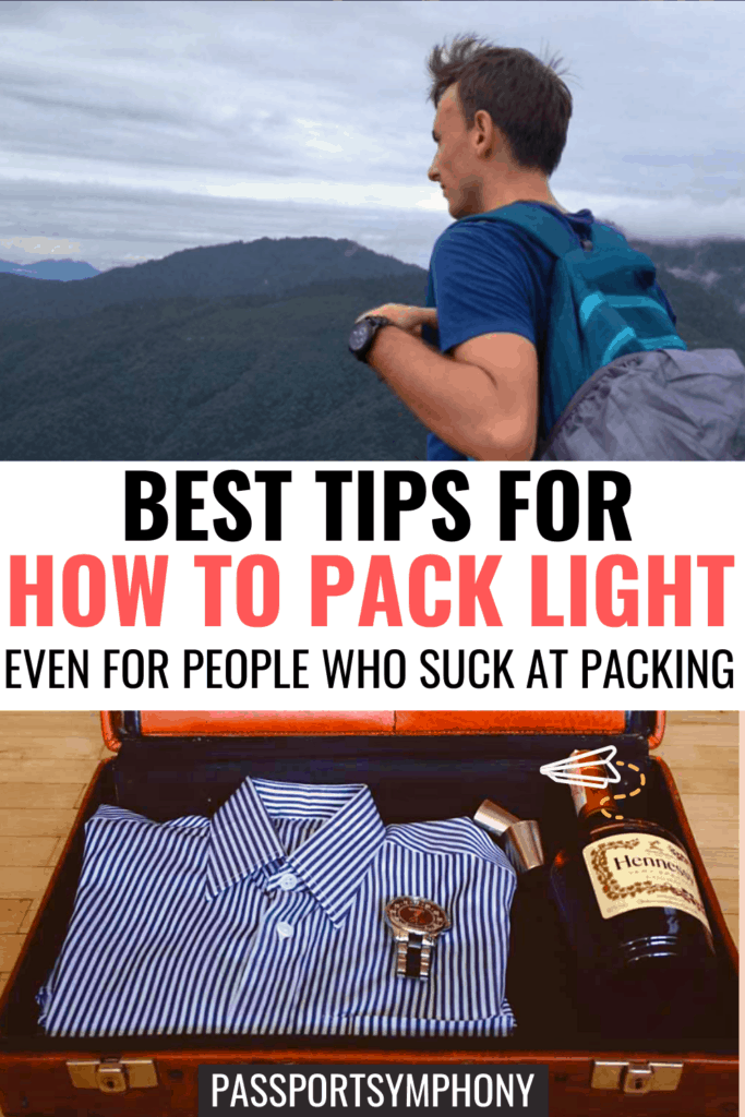 how to travel light