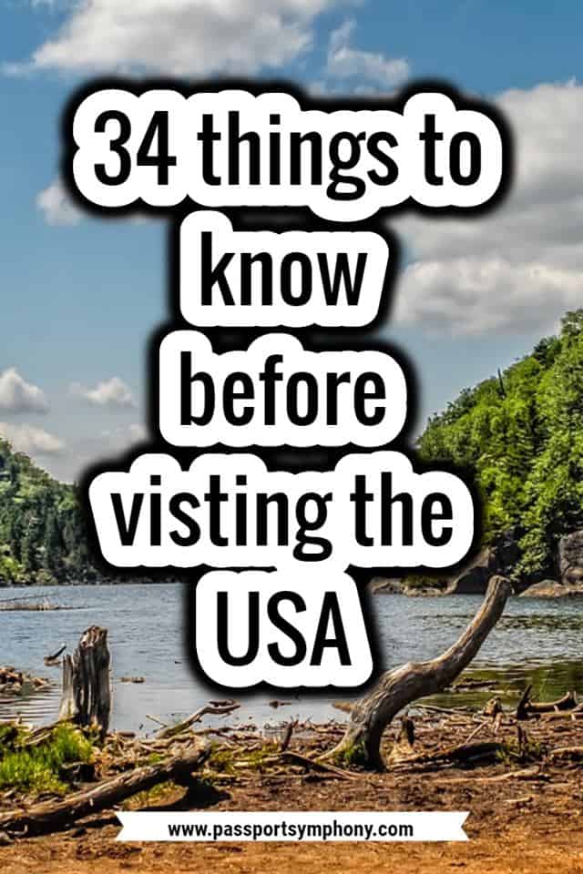 things to know before visiting america