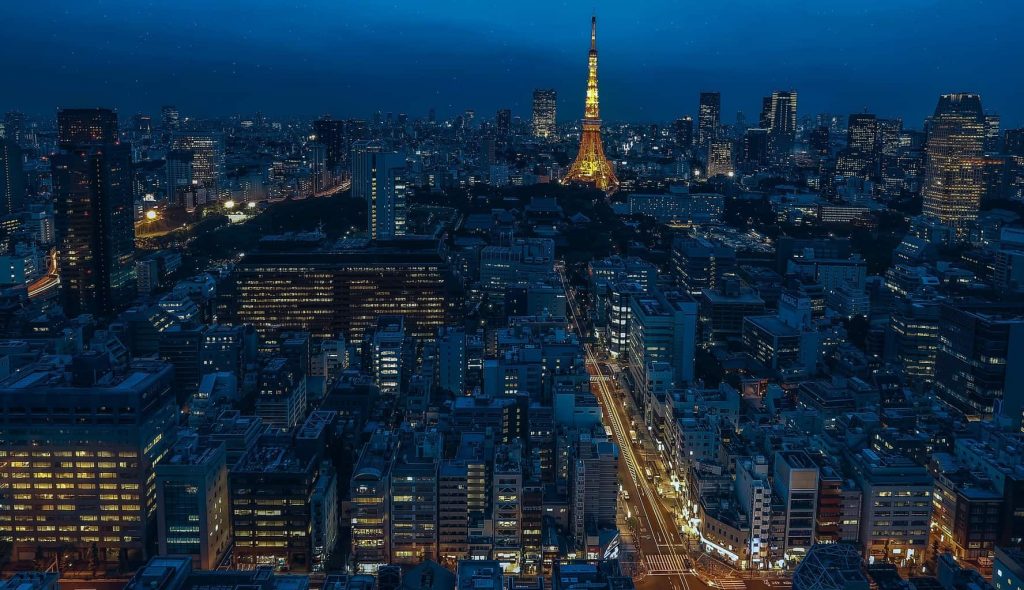 tokyo night most visited countries in the world