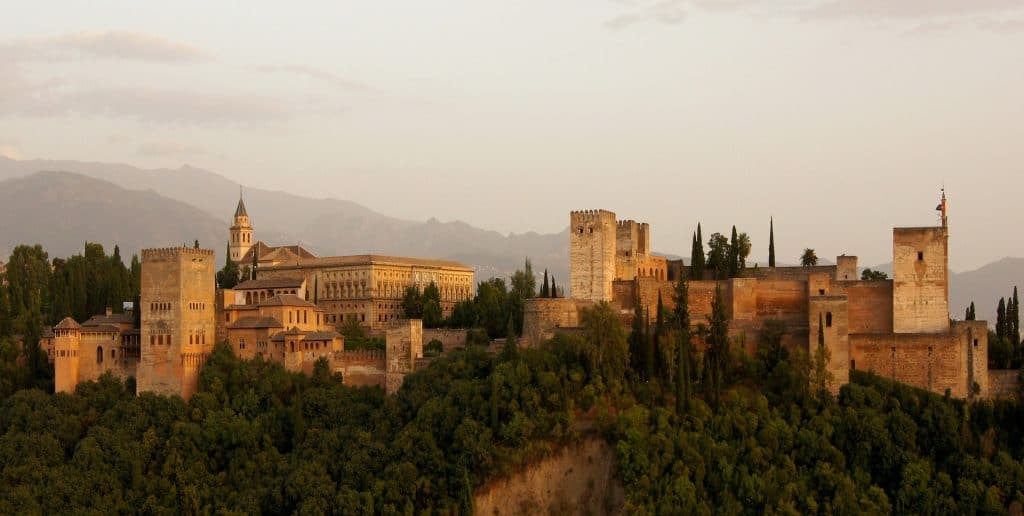 alhambra historical sites in Europe