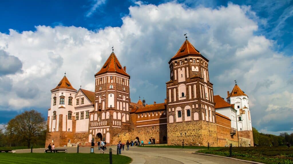 mir castle historical sites in europe