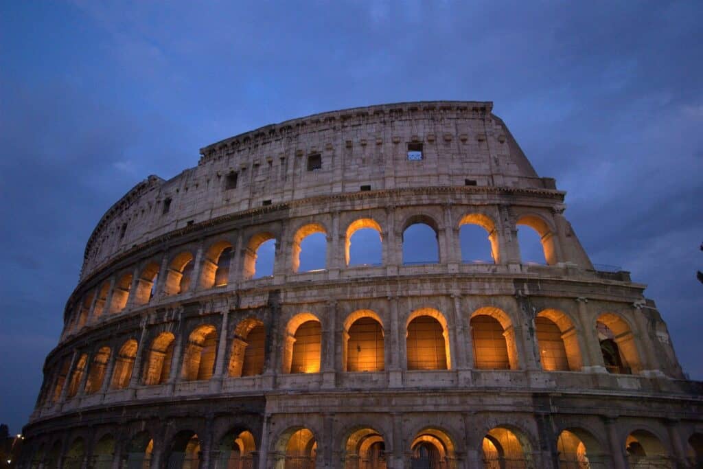 colosseum historical sites in europe