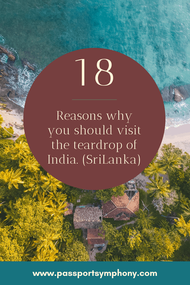 reasons to visit sri lanka