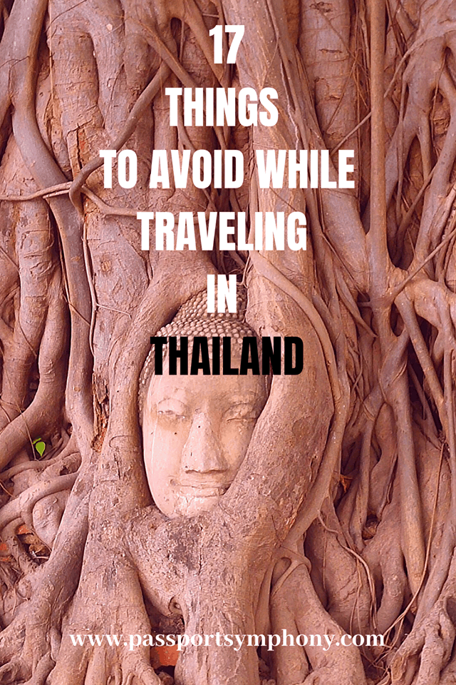 things not to do in thailand