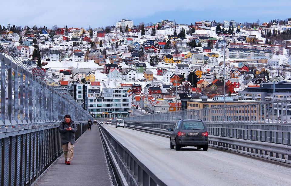 Norway 7 tromso bridge