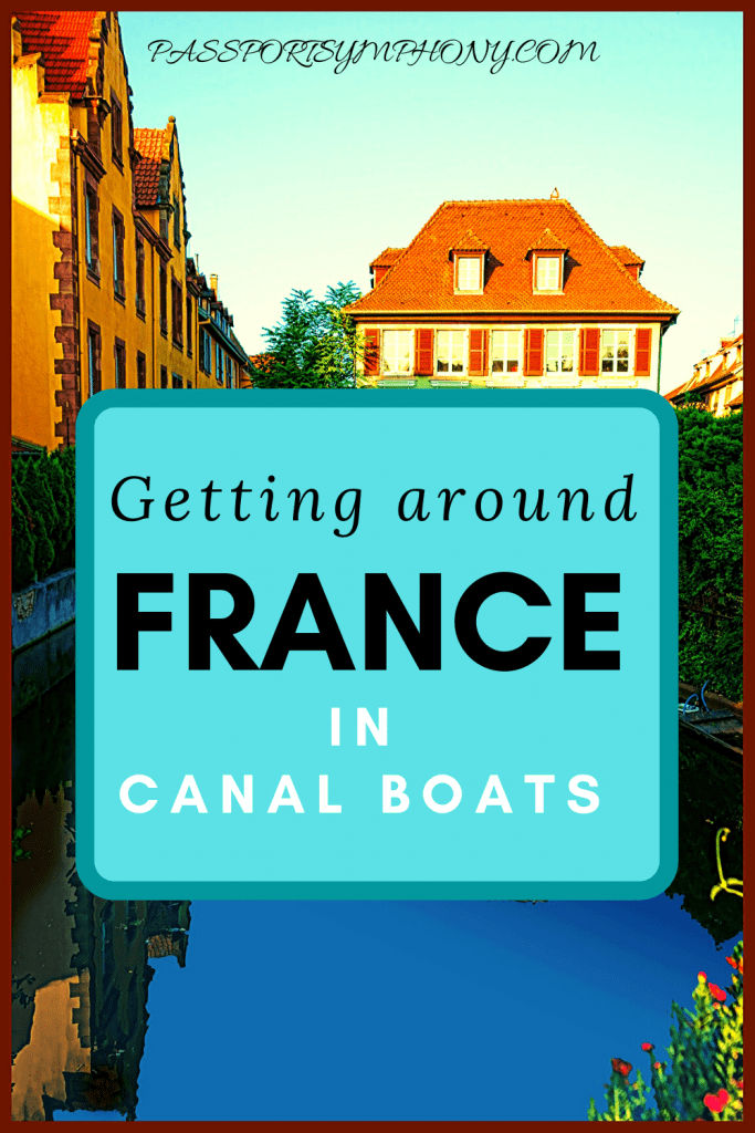canal boating in france
