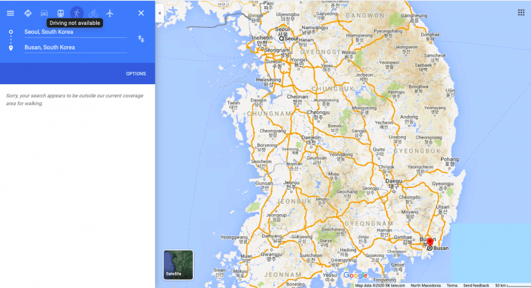 30 Important Things I Wish I Knew Before Visiting Korea   Korea Google Map 768x417 