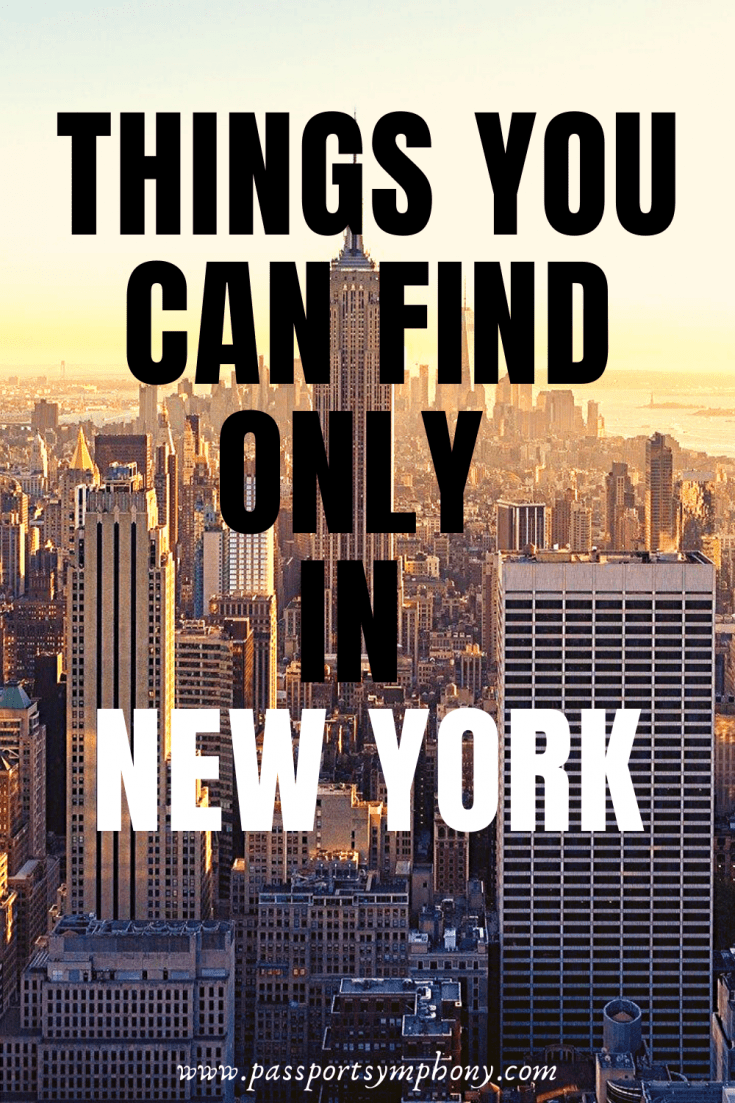 Only In New York - 19 Things You Can Only See In NYC