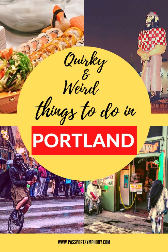 weird things to do in portland