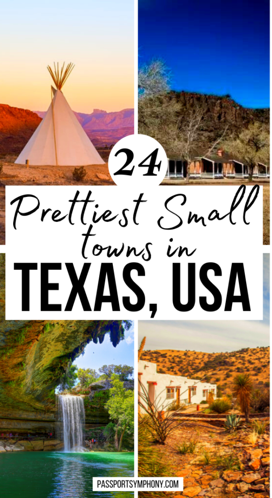 24 Prettiest SMALL TOWNS IN TEXAS
