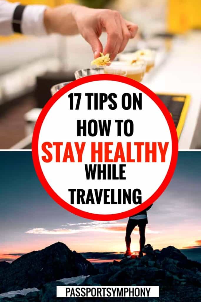 how to stay healthy when traveling
