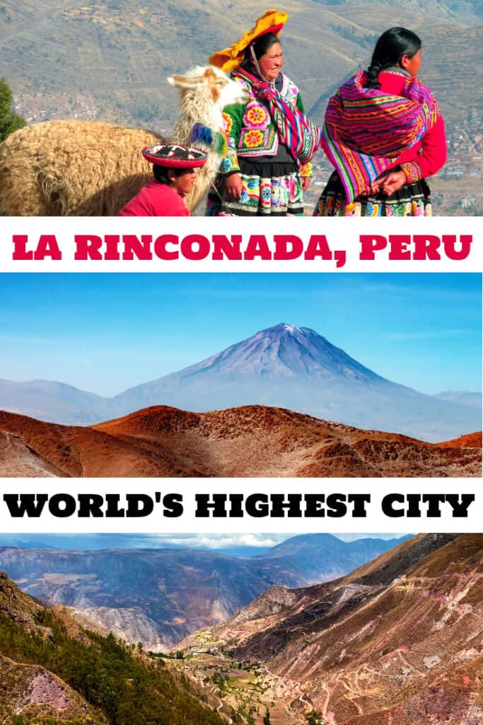 la rinconada highest town in the world