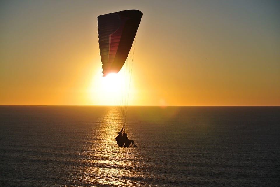 bali paragliding