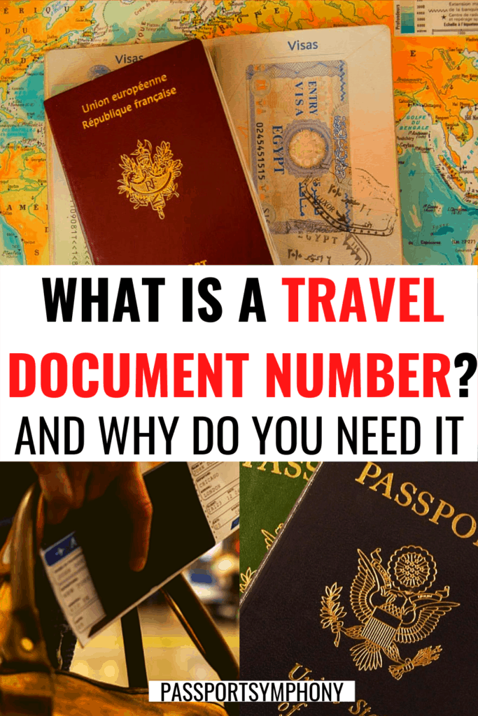 passport or travel document type