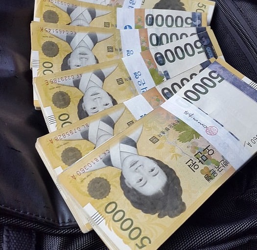 South Korea 5 korean won