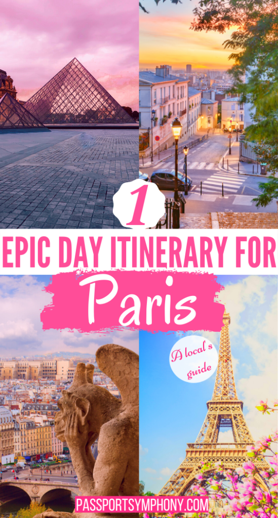 1 Epic day itinerary for PARIS