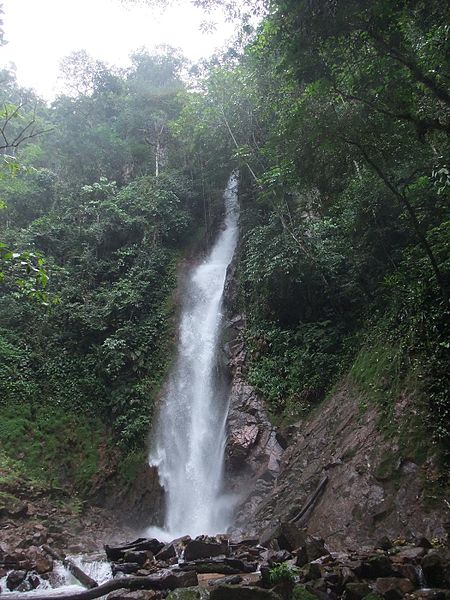 san ramon waterfalls in panama