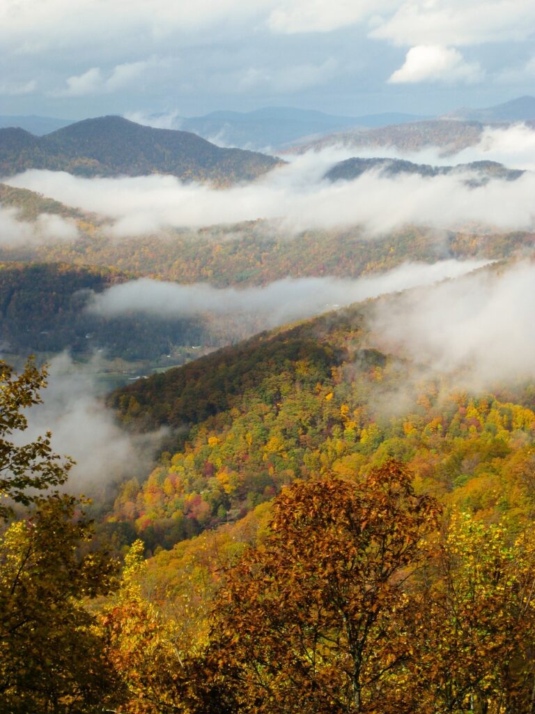 asheville best fall destinations in the us