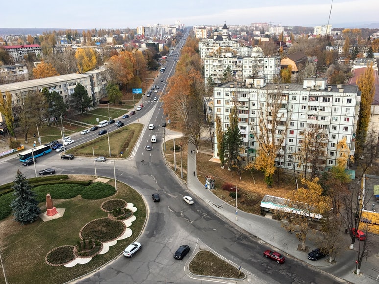 chisinau from above