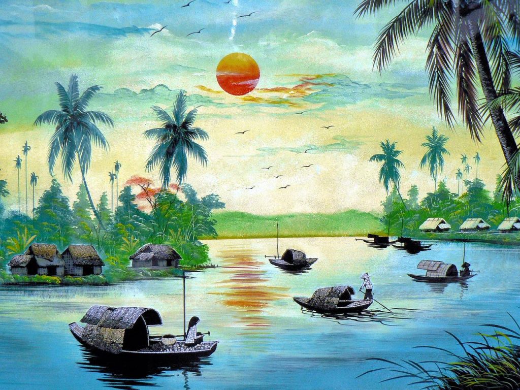 vietnam paintings