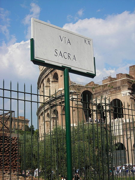 via sacra rome